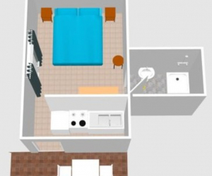 Standard mini apartment